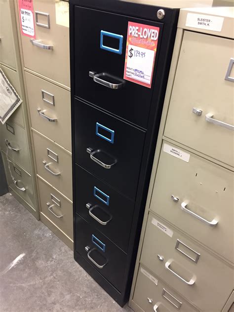 used metal file cabinets